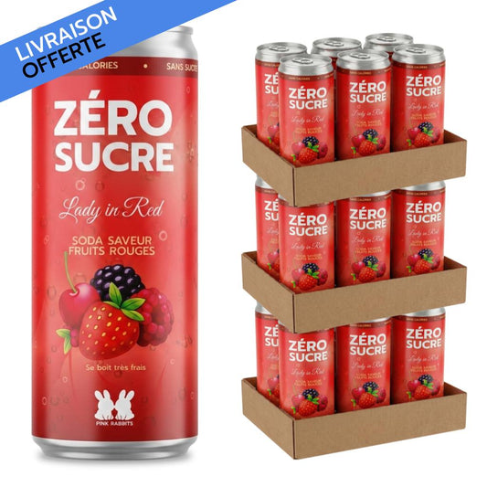 3 PACKS de 6 + LIVRAISON GRATUITE